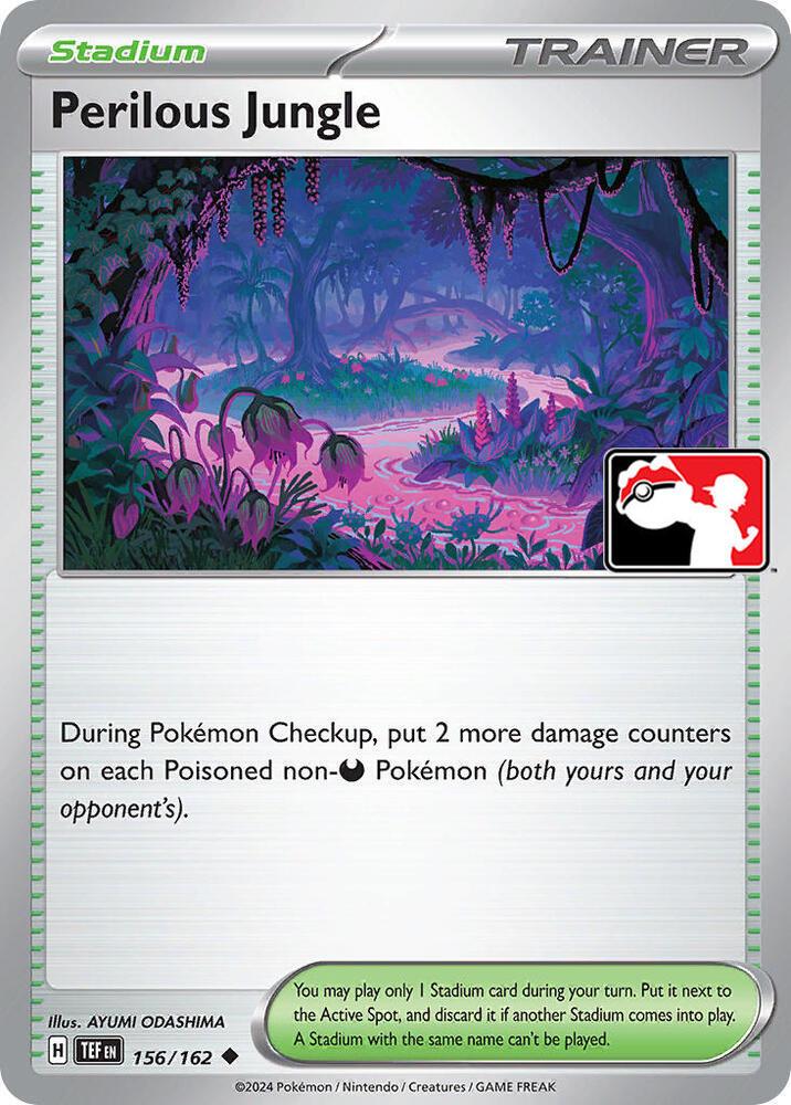 Temporal Forces Perilous Jungle [Prize-Pack] Pokémon card